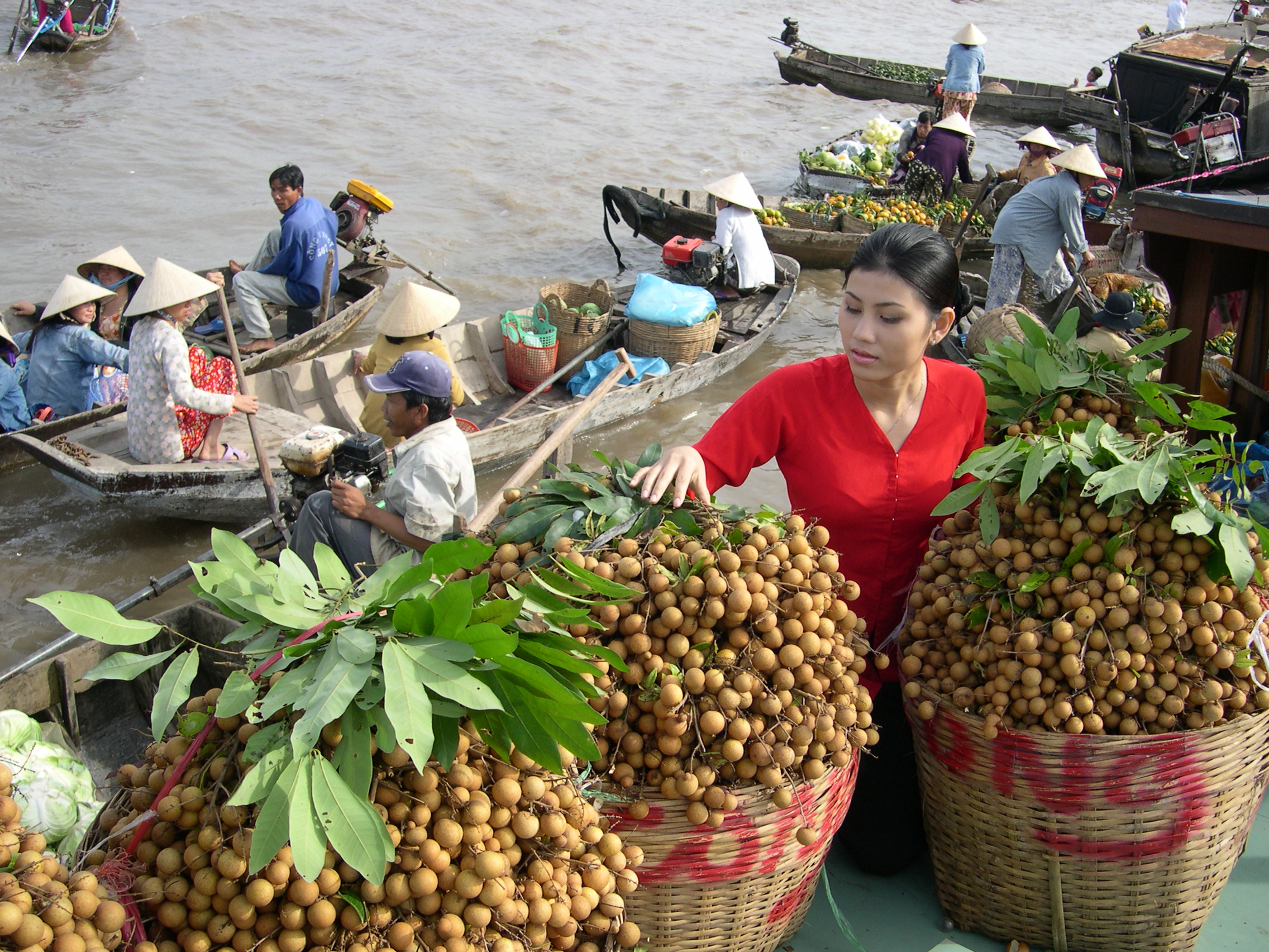 Le marché flottant Cai Be