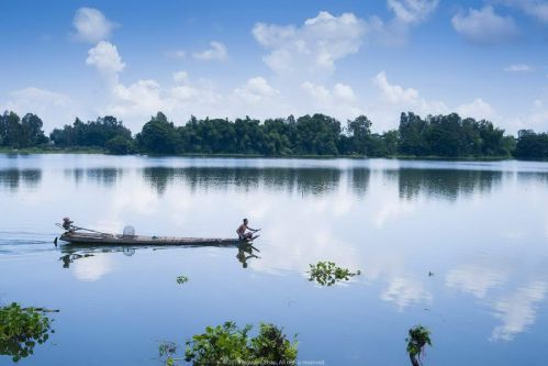 voyage an giang - circuit delta du mékong - lac binh thien