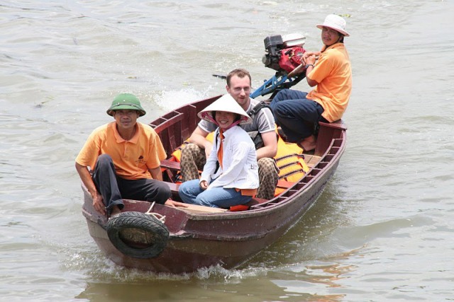 Excursion avec bateau Gecko Eyes Mekong