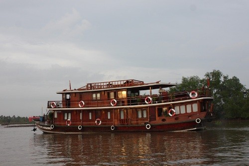 Un jour d’exploration du marché flottant Mékong en bateau