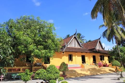 Plus belle pagode khmere à An Giang