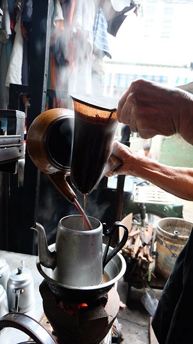 cafe à l’épuisette