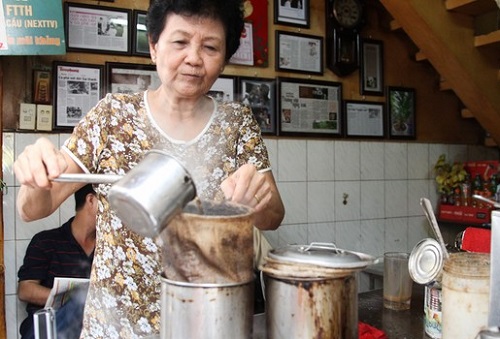 cafe à l’épuisette