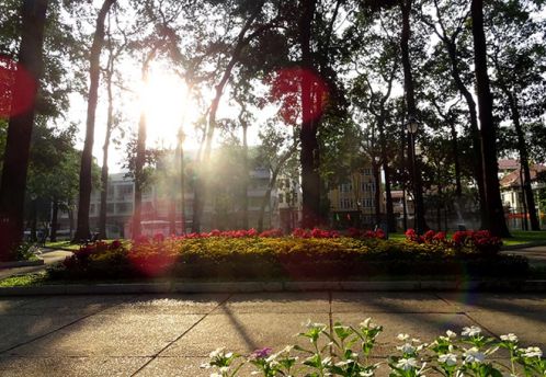 La charme irréristible du Saigon au matin