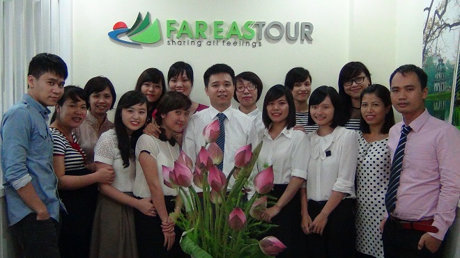 Equipe de Far East Tour à Hanoi