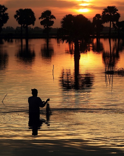 lac d'eau douce Bung Binh Thien