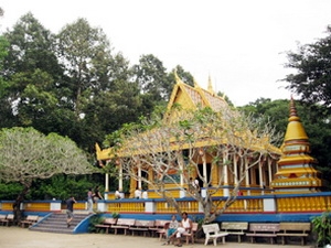 Pagode des chauves-souris à Soc Trang au delta du Mékong