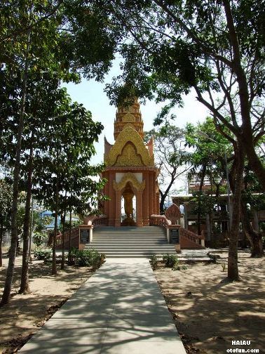 Pagode des chauves-souris à Soc Trang au delta du Mékong