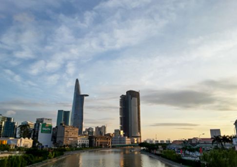 saigon charmante au matin